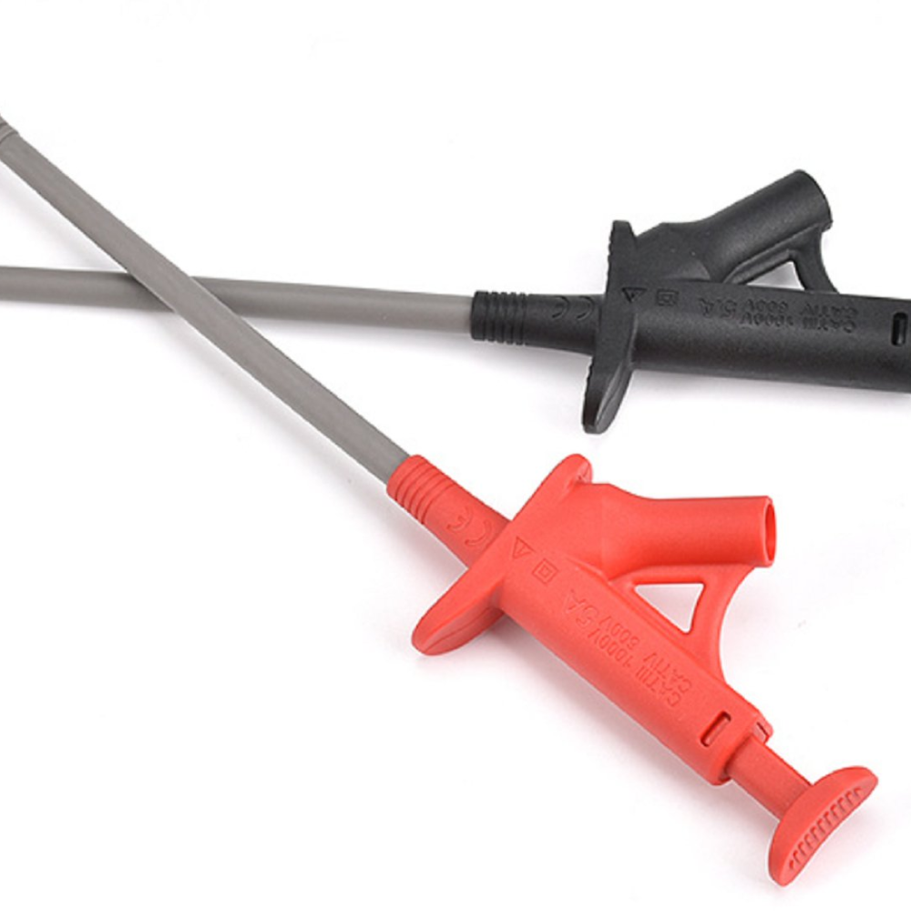 Test Hook Clip High Voltage Flexible 4MM Banana Socket J30042