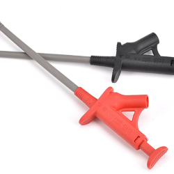 Clip de crochet de test haute tension flexible 4MM Douille banane J30042 Clip de crochet de test haute tension flexible 4MM Douille banane J30042