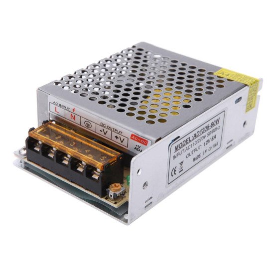 Alimentation DC 12V 5A 60W