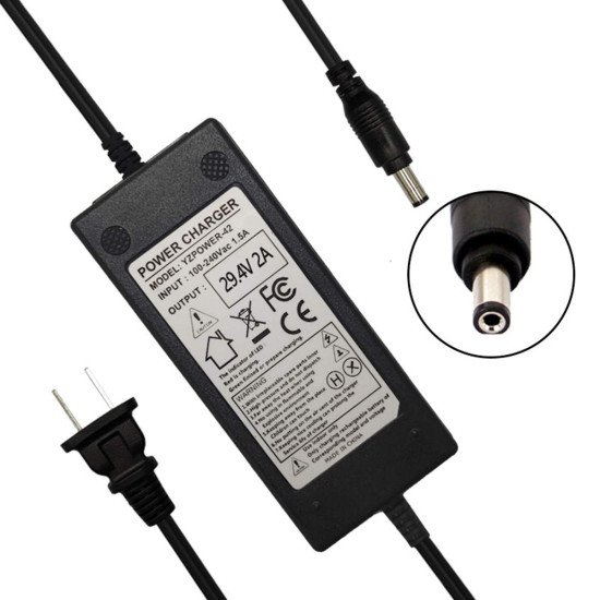 Chargeur de batterie au lithium 12.6V 5A