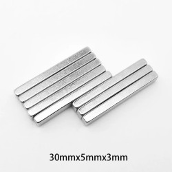 Aimants puissants 30X5X3mm Aimants puissants 30X5X3mm