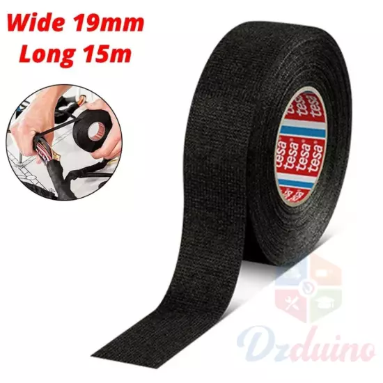 Ruban Adhésif En Tissu Résistant à La Chaleur, 19mm, Pour