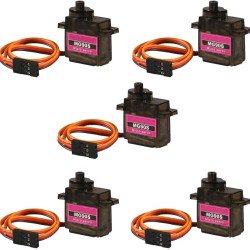 MG90s servo 180 degrés engrenage en plastique MG90s servo 180 degrés engrenage en plastique