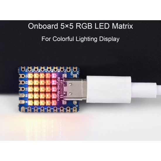 Raspberry PI RP2040 Pico Matrix 5×5RGB