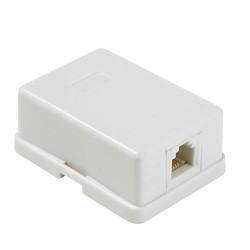 PRISE MURALE RJ11 SIMPLE  PRISE MURALE RJ11 SIMPLE