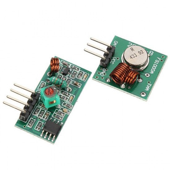 433Mhz transmitter and receiver kit 433Mhz transmitter and receiver kit