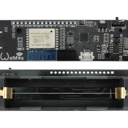 ESP8266 WiFi D1 ESP-Wroom-02 + support de batterie Rechargeable	 ESP8266 WiFi D1 ESP-Wroom-02 + support de batterie Rechargeable