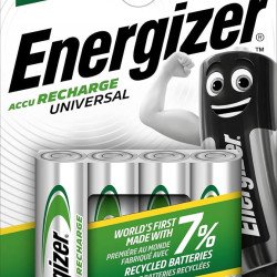 Piles rechargeables Energizer Power Plus 4XAA 1300mAh