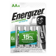 Piles rechargeables Energizer Power Plus 4XAA 2000mAh