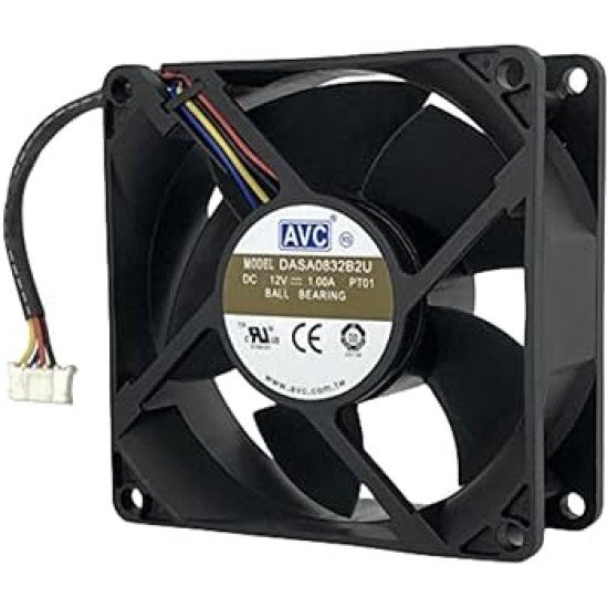 Ventilateur de refroidissement AVC 8032 80x80x32mm 12V 1.0A 