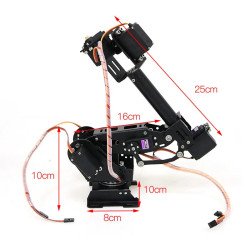 Bras de robot manipulateur 7 DOF pour Ardu37  Bras de robot manipulateur 7 DOF pour Ardu37