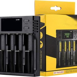 Chargeur De Batterie À Détection Automatique De Polarité Metama Lii-S4 Chargeur De Batterie À Détection Automatique De Polarité Metama Lii-S4