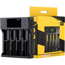 Chargeur De Batterie À Détection Automatique De Polarité Metama Lii-S4 Chargeur De Batterie À Détection Automatique De Polarité Metama Lii-S4