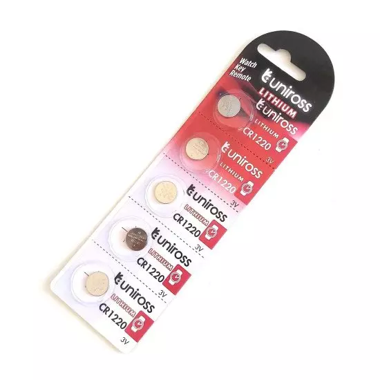 Uniross Piles Lithium CR1220 3V