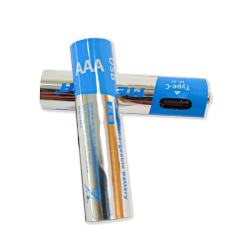 Batterie AAA rechargeable USB Ni-Zn portable de type C 1,6 V 500 mWh Batterie AAA rechargeable USB Ni-Zn portable de type C 1,6 V 500 mWh