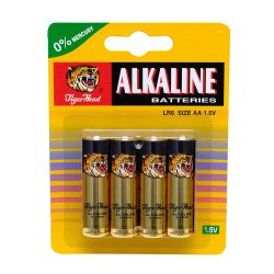 Tiger Head 4XAA Pile Alcaline LR6 1.5V Tiger Head 4XAA Pile Alcaline LR6 1.5V