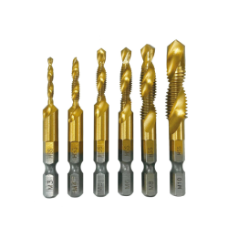 Jeu mèche filetage 6 Pcs GSFIXTOP Jeu mèche filetage 6 Pcs GSFIXTOP