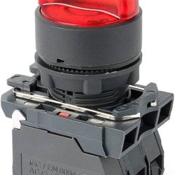 Interrupteur LED 220 V N/O+N/C, auto-verrouillage sélectif 