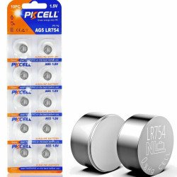 Pile de montre LR754 AG5 1.5V (1PCS) Pile de montre LR754 AG5 1.5V (1PCS)