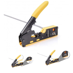 Pince à Sertir multi-modulaire DIGITUS - RJ45/ Rj15/ RJ11 Pince à Sertir multi-modulaire DIGITUS - RJ45/ Rj15/ RJ11