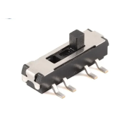 MSK-1155-8P-2H  interrupteur à bascule CMS vertical 8broches 3 positions, 2 mm de haut