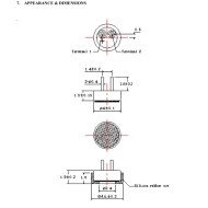 Microphone 4015 4*1.5MM