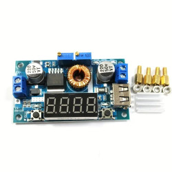Alimentation réglable abaisseur 5A XL4015 DC-DC 5-36V à 1.25-32V avec voltmètre USB Alimentation réglable abaisseur 5A XL4015 DC-DC 5-36V à 1.25-32V avec voltmètre USB