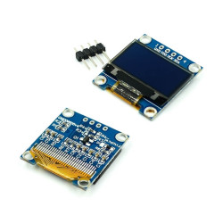 Module d’affichage OLED 0.96 inch 4pin 128X64 Jaune + Bleu Module d’affichage OLED 0.96 inch 4pin 128X64 Jaune + Bleu