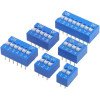 Commutateur DIP bleu 2,54 mm DS-02