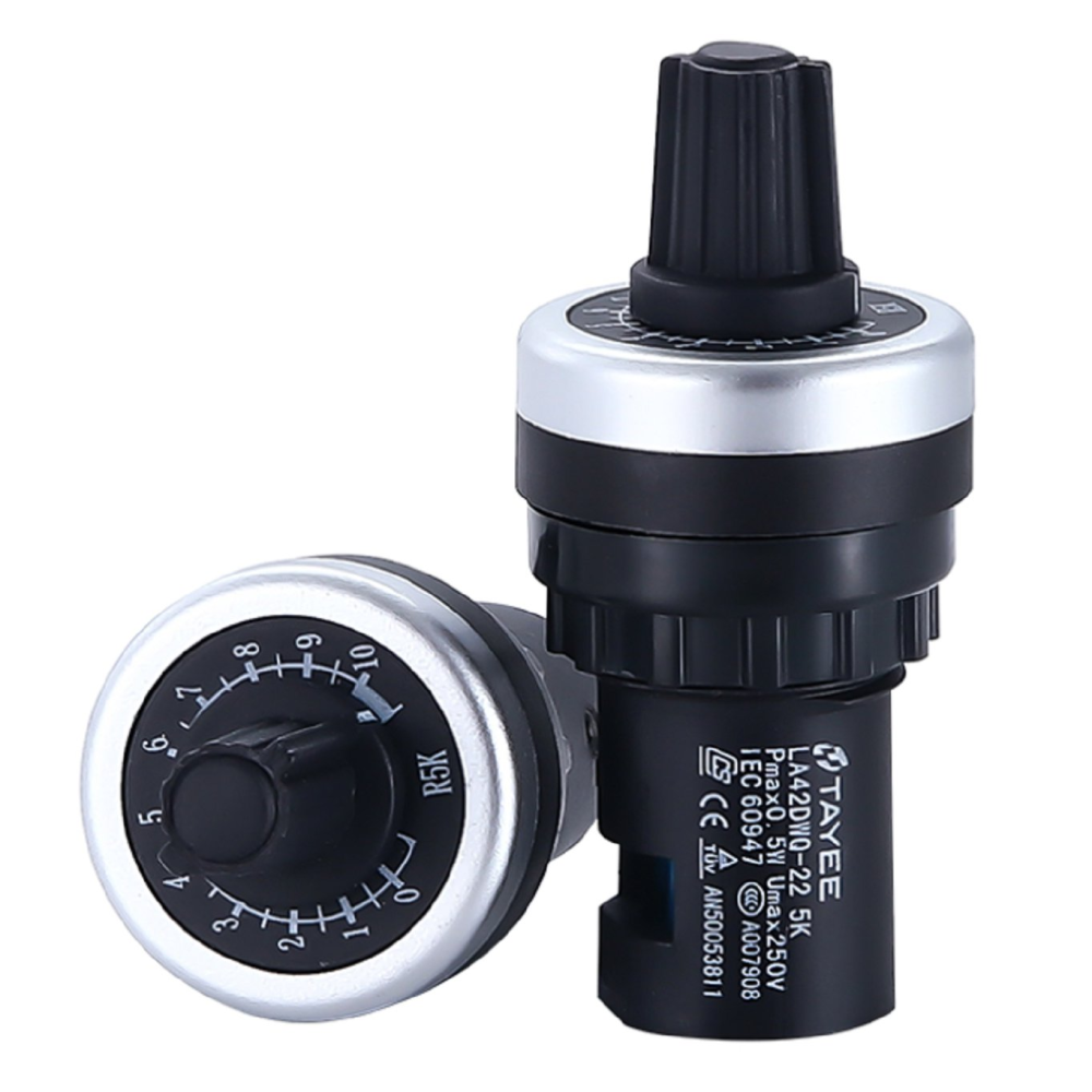 LA42DWQ-22 Linear Rotary 22mm Potentiometer , Variable Speed Driver