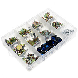 Kit de potentiomètres 45 pièces, WH148 Kit de potentiomètres 45 pièces, WH148