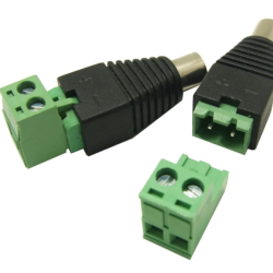 Connecteur 5,5 * 2,5 CC avec borne à vis 2P Connecteur 5,5 * 2,5 CC avec borne à vis 2P