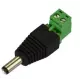 Connecteur 5,5 * 2,5 CC avec borne à vis 2P