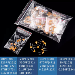 Condensateur céramique monolithique 18values*10pcs=180PCS Condensateur céramique monolithique 18values*10pcs=180PCS