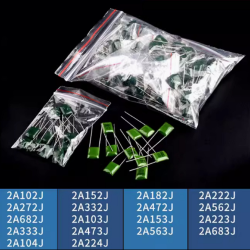 Condensateur à film polyester 18value*10PCS=180PCS Condensateur à film polyester 18value*10PCS=180PCS