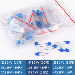 Kit Condensateur céramique 2KV  100PCS=10Value*10pcs Kit Condensateur céramique 2KV  100PCS=10Value*10pcs
