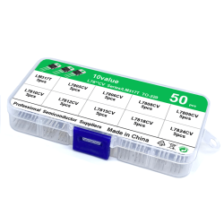 Kit de régulateur de tension 50pcs Kit de régulateur de tension 50pcs