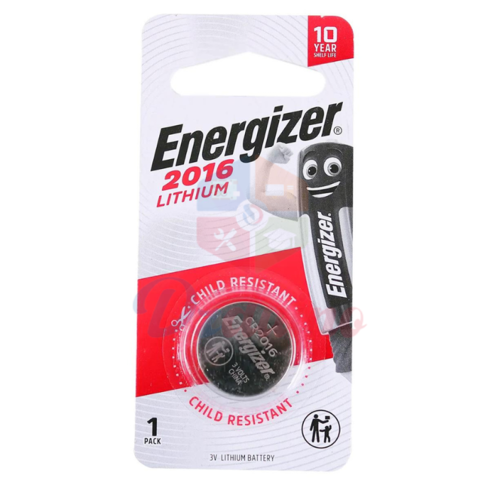 Energizer E-CR2016BP1 Lithium Coin Battery