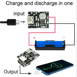 Module de décharge de charge 5V 2A Type-C Module de décharge de charge 5V 2A Type-C