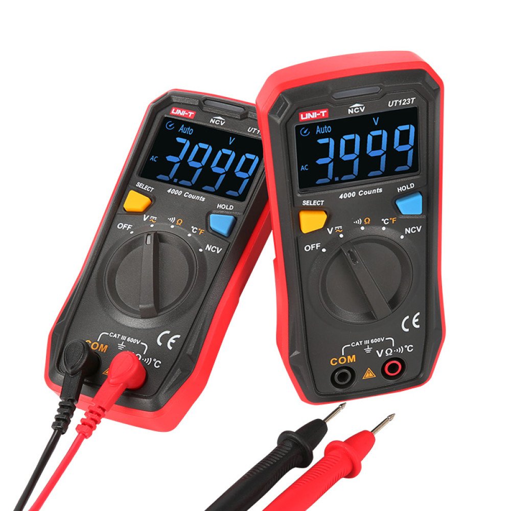 UT123T HANDHELD AUTOMATIC MULTIMETER