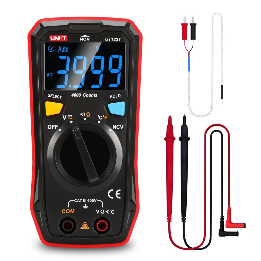 UT123T HANDHELD AUTOMATIC MULTIMETER