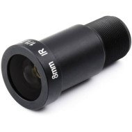 Objectif Portrait, 8 mm, 12 MP, pour Caméra Haute Qualité Raspberry Pi avec Monture M12, Ouverture F1.8