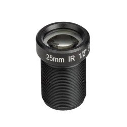 Objectif Téléphoto M12 25mm | 5MP | ~18° FOV Objectif Téléphoto M12 25mm | 5MP | ~18° FOV