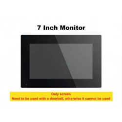 Moniteur Blanc 7 Pouce avec ecran tactile Pour visiophone hybride intélligent Tuya AHD7 Moniteur Blanc 7 Pouce avec ecran tactile Pour visiophone hybride intélligent Tuya AHD7