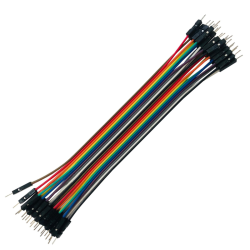 Male-Male Jumper Wires - 20 Cm ( 20 Pcs)