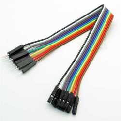 Male-Female Jumper Wires - 20 Cm ( 20 Pcs)