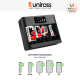 Chargeur Universel Uniross UCU008 pour Piles AA, AAA, C, D et 9V Chargeur Universel Uniross UCU008 pour Piles AA, AAA, C, D et 9V