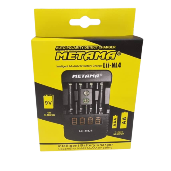 Chargeur Intelligent METAMA Lii-NL4 Chargeur Intelligent METAMA Lii-NL4