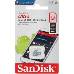 Carte mémoire microSDHC  512GB Speed up to 100MB/S Carte mémoire microSDHC  512GB Speed up to 100MB/S