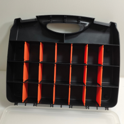 Caisse à outils en plastique – 22 casiers – Lamboss Caisse à outils en plastique – 22 casiers – Lamboss